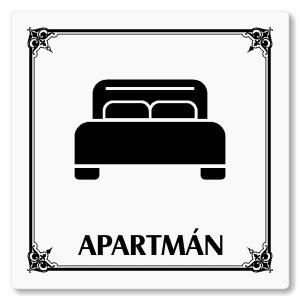 Apartmán, 118x118mm, bílá, Nebraska
